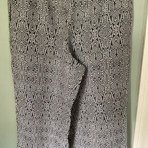 J Jill Cropped Wide Leg Pants, Linen, Sz M, EUC